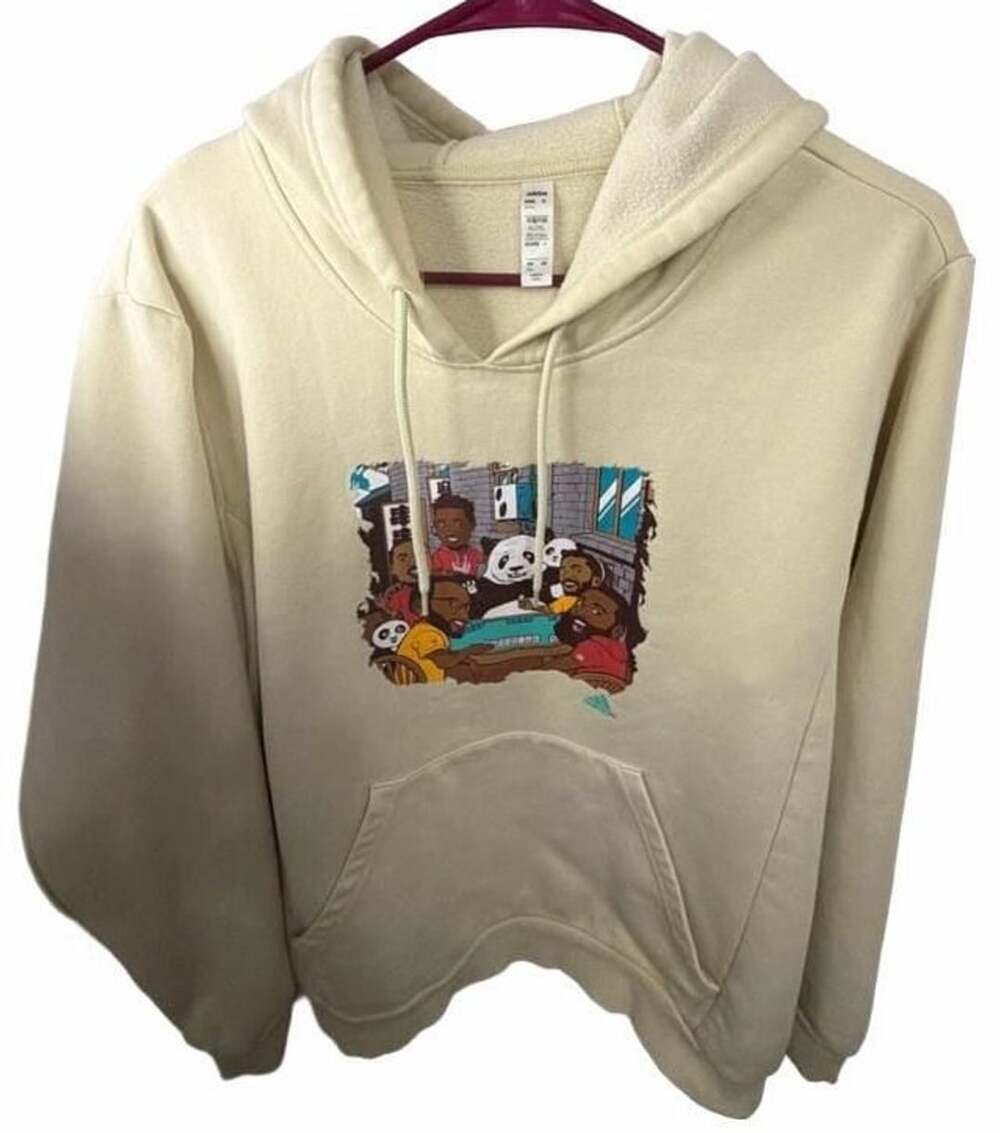 Adidas Basketball China Hoodie L 3XL Tag Harden Rose Lillard Mitchell McGrady